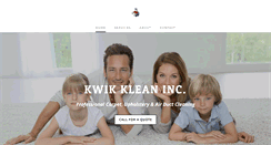 Desktop Screenshot of kwikkleaninc.com